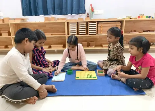 Independent classroom work